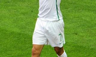 欧洲杯c罗进球集锦